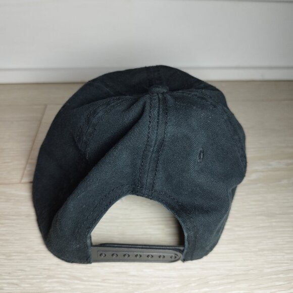 Harry Potter Hogwarts Cap - Unisex - Black, Adjustable, 100% Cotton - Picture 2 of 3